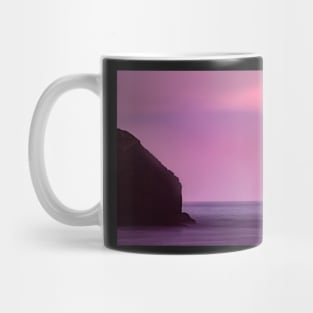 Sunset between two rocks Mug
